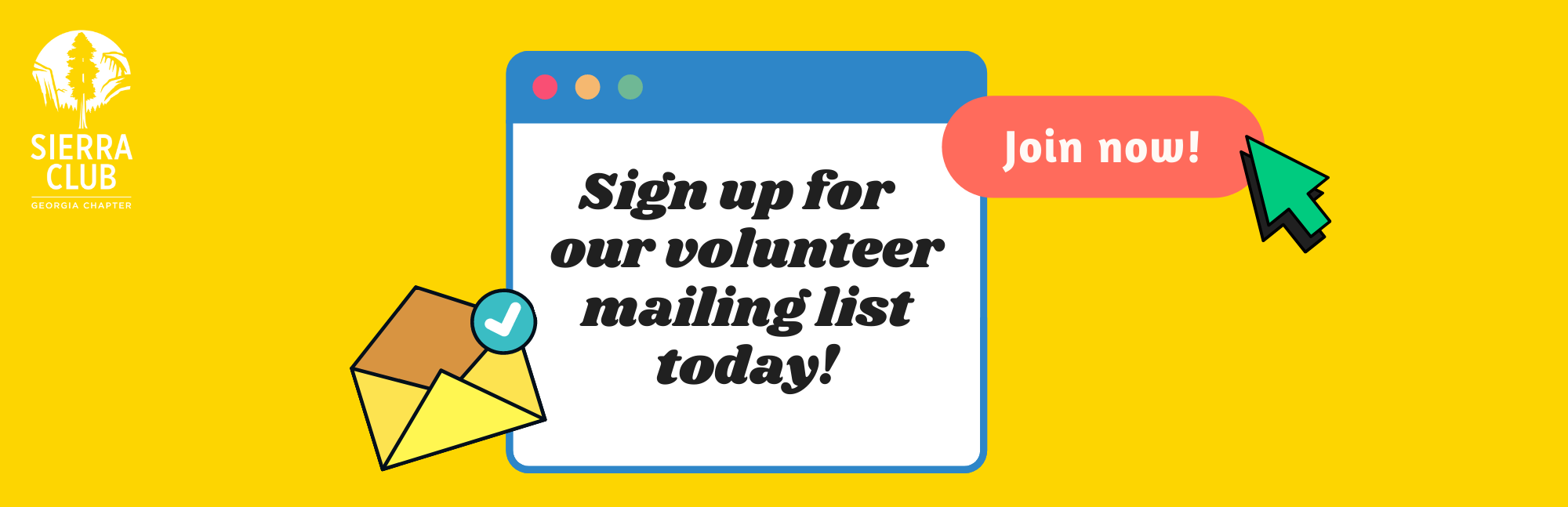 Join our mailing list!