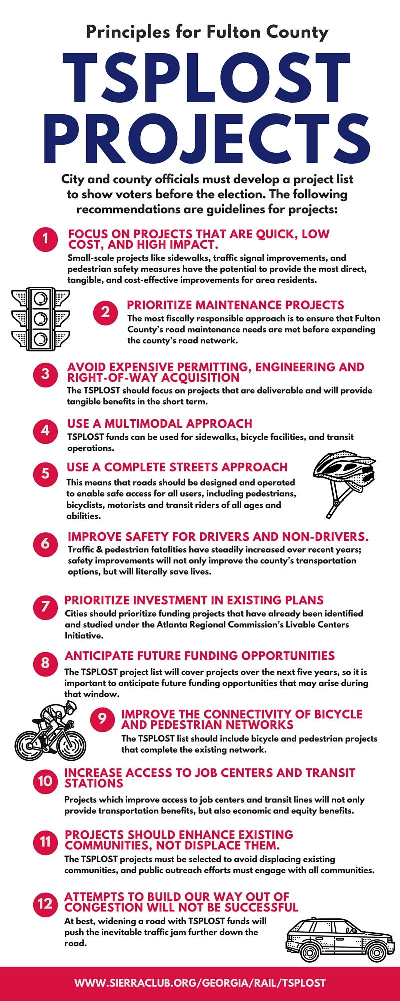 Principles for Fulton County TSPLOST Projects