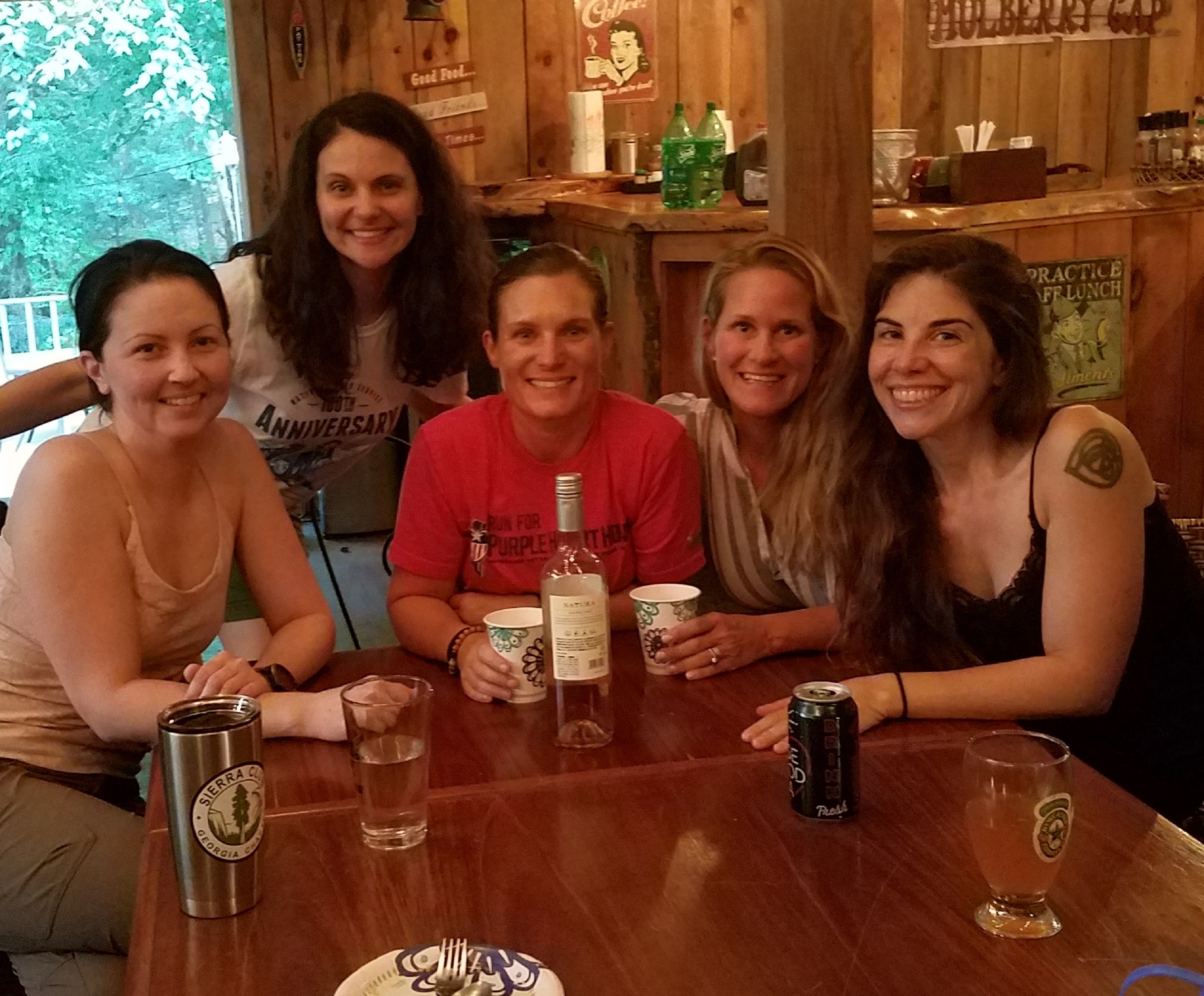 May OLT participants enjoying Mulberry Gap