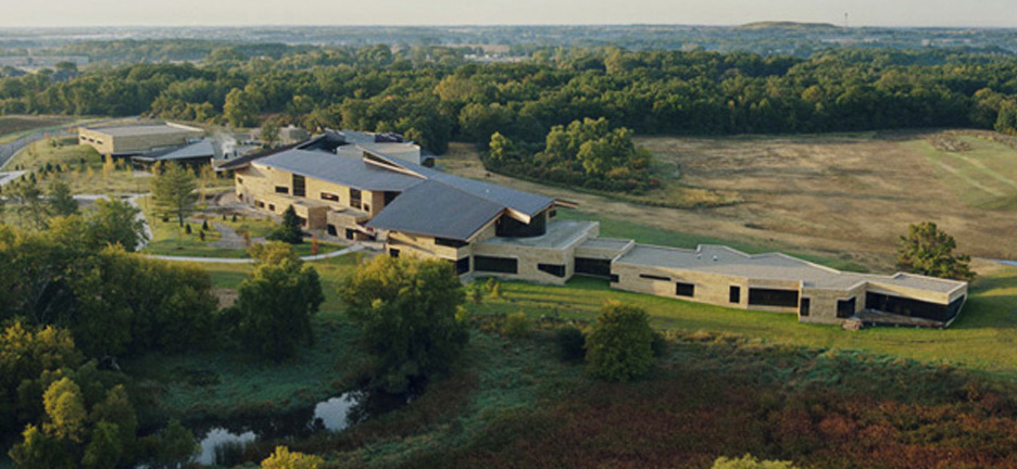Indian Community School from air