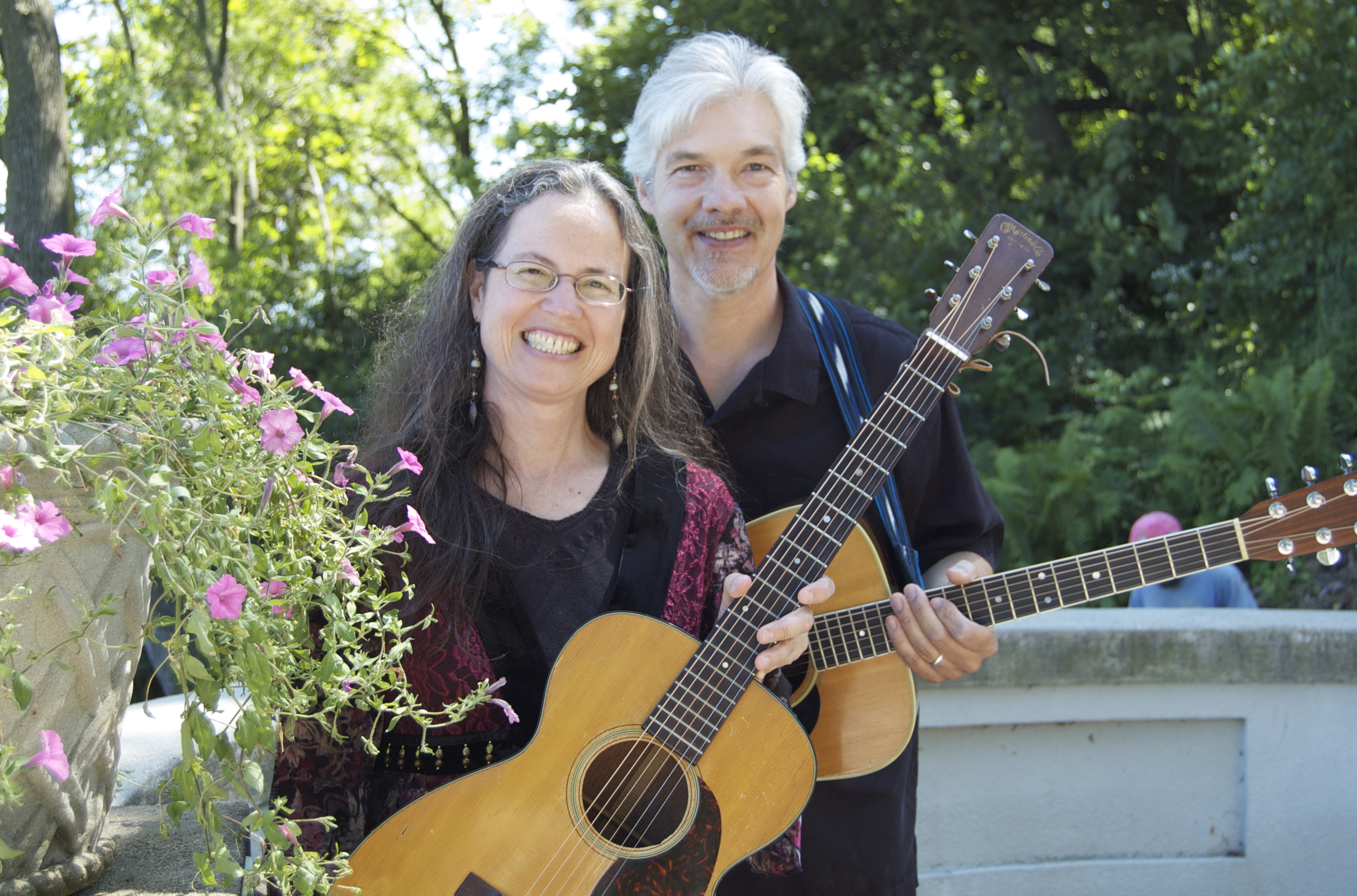 Musicians Patty Stevenson and Craig Siemsen
