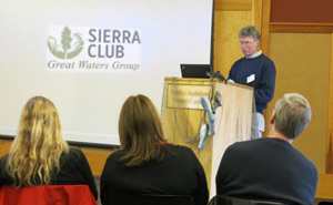 Speaker at Monthly Program