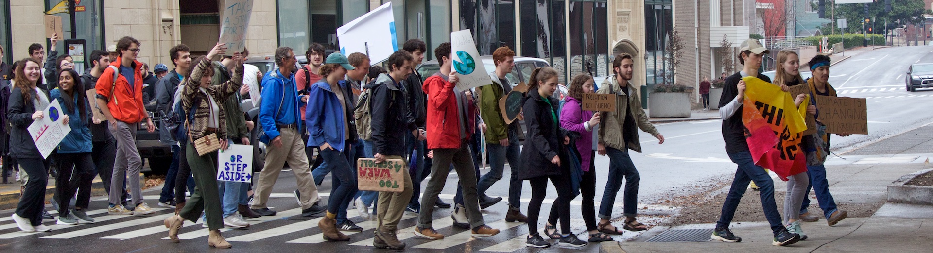HBG Particpates in UT Climate March, November 22, 2019