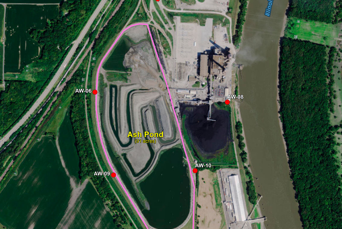 Edwards Coal Ash Ponds