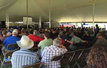 Seminar in Tent