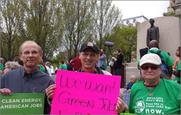 Earth Day Rally in Springfield