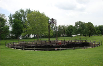 Historic Turntable in Riverfront Park