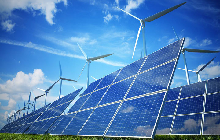 Windmills and Solar Panels