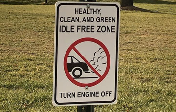 No idling sign