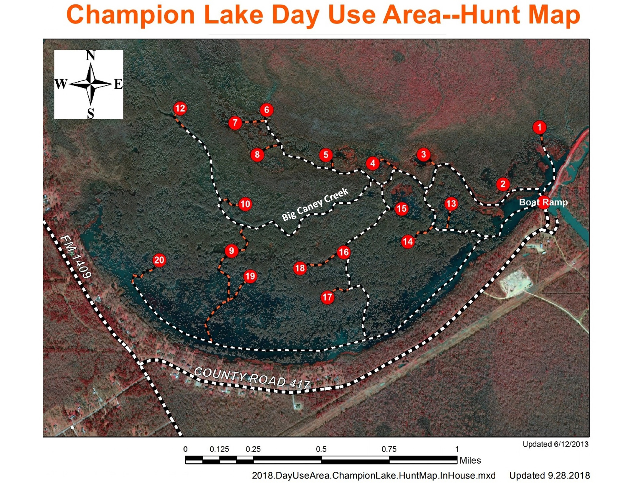 addling Trails by Trinity River NWR