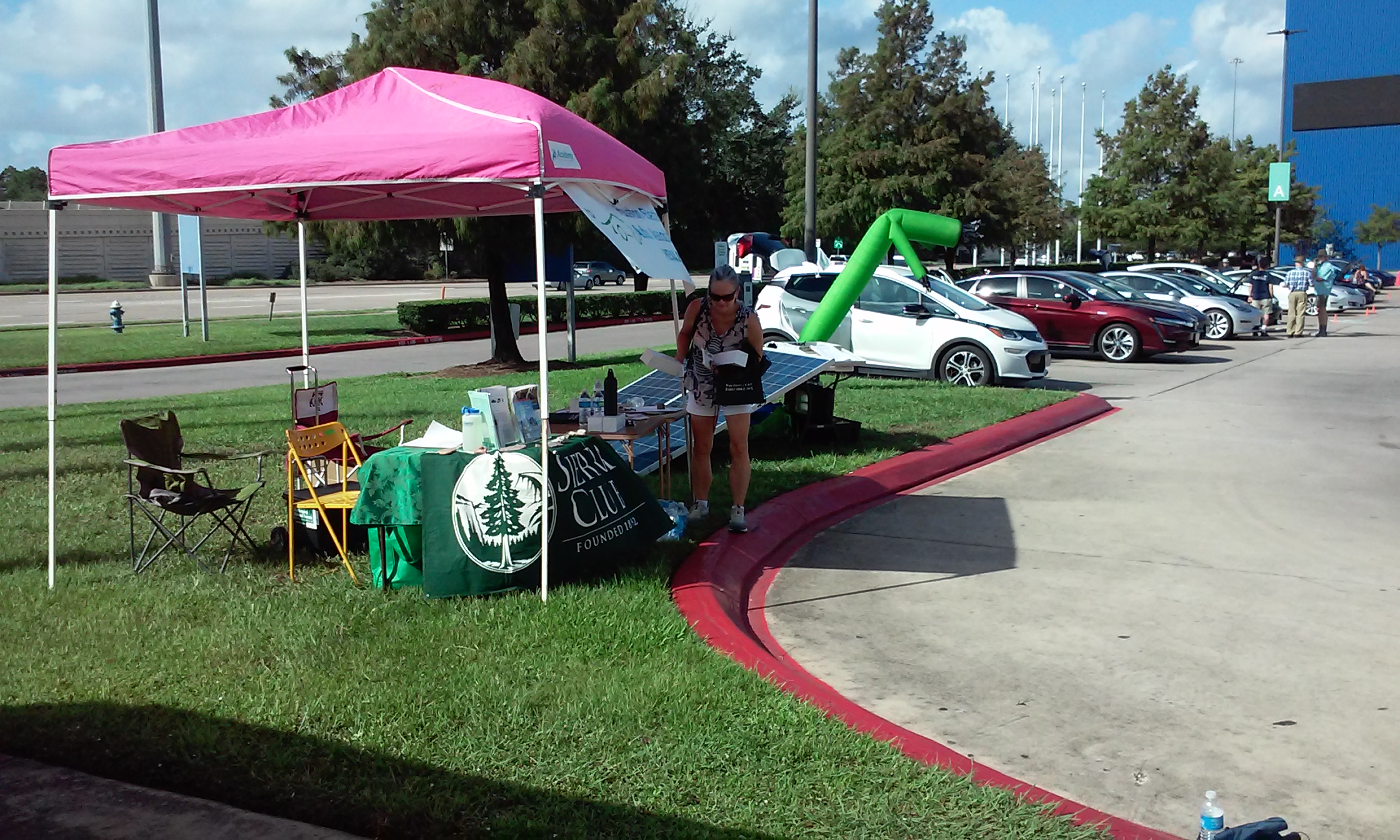 Frank at Sierra Club Table