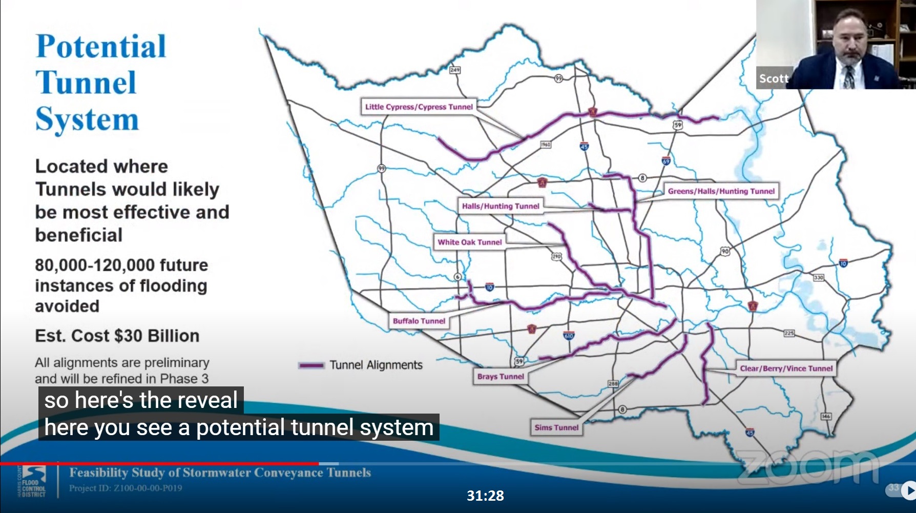 Flood Tunnel Map