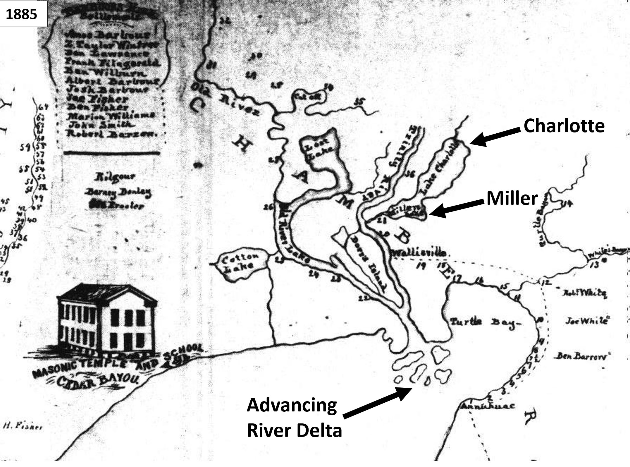 Lake Charlotte 1885