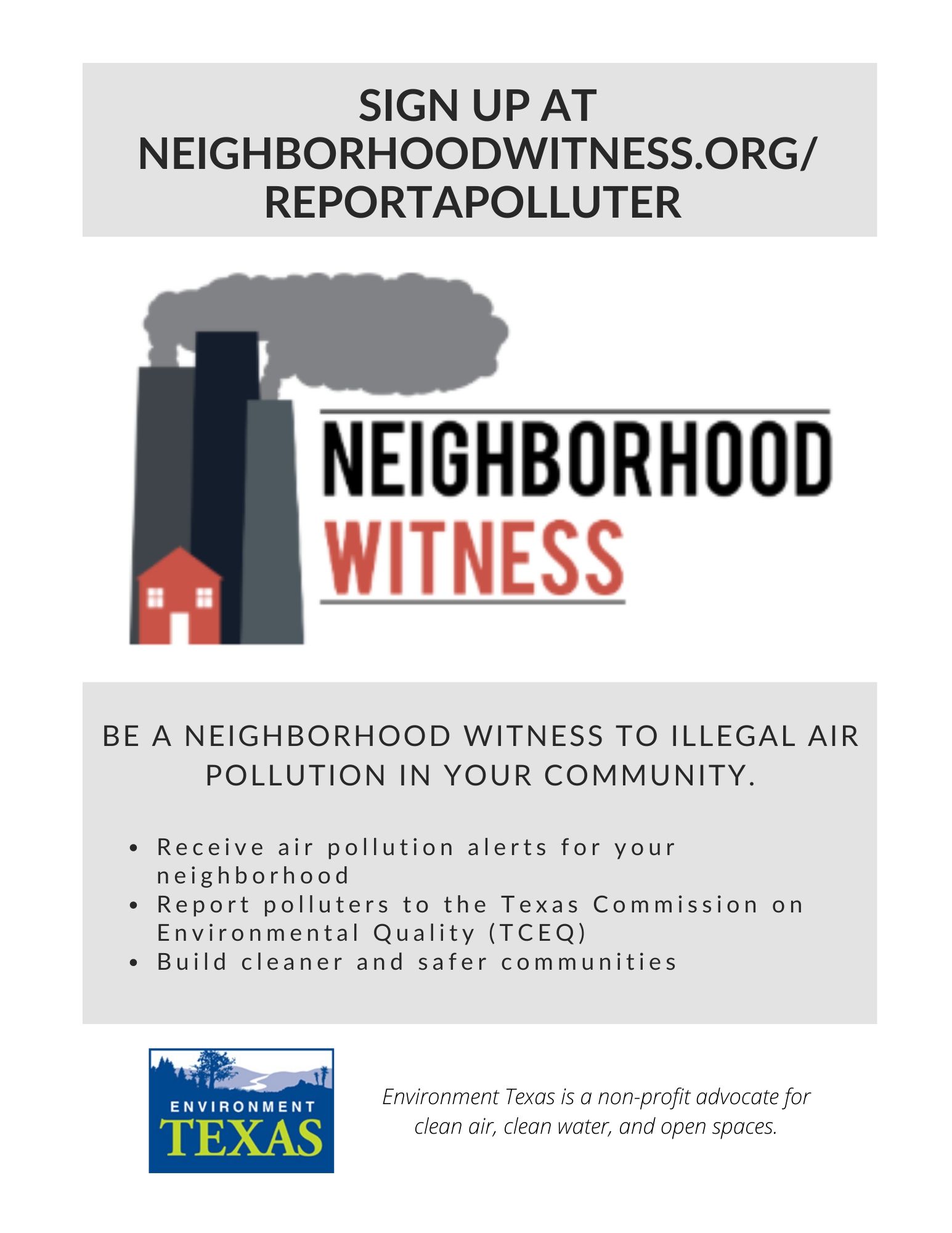 Neighborhood Witness