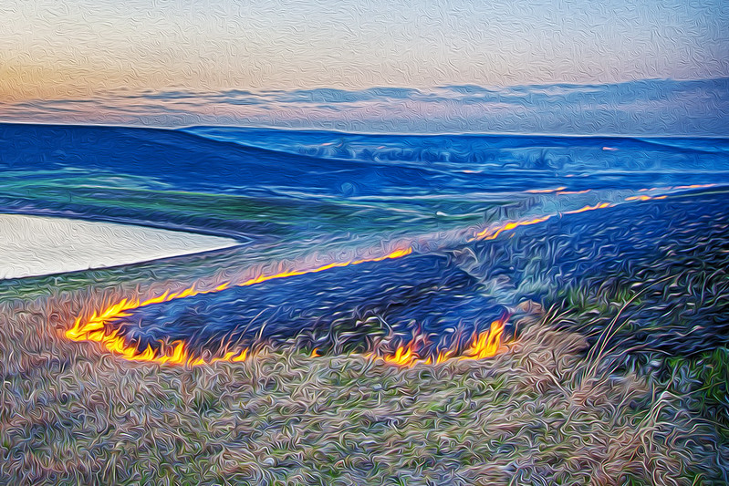 Photo by Patrick Emerson on Flickr, CC BY-ND 2.0 Spring Burn Flint Hills