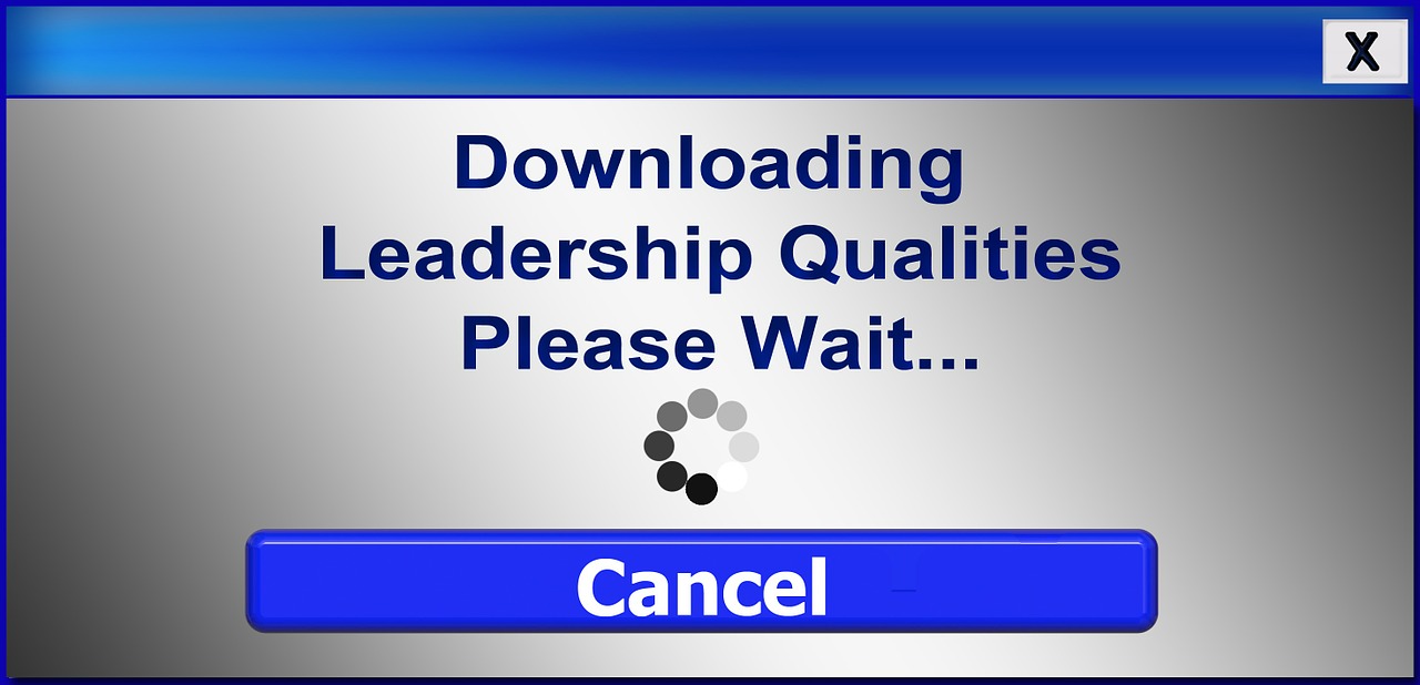 computer downloading leadership qualities