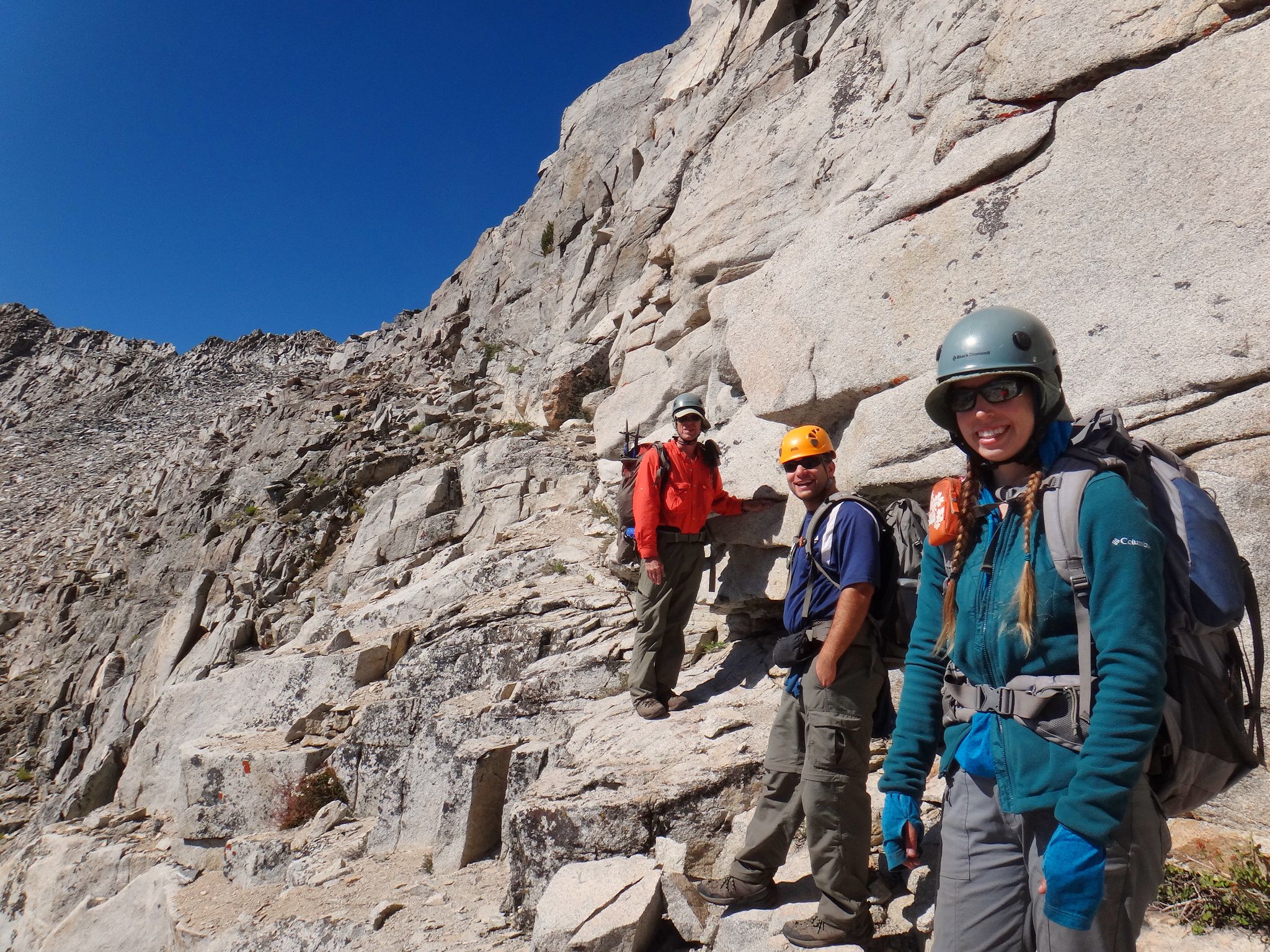 Mountaineers in Sierra Nevada
