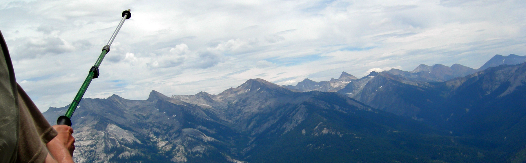View of Mineral King Mountains - Western Divide