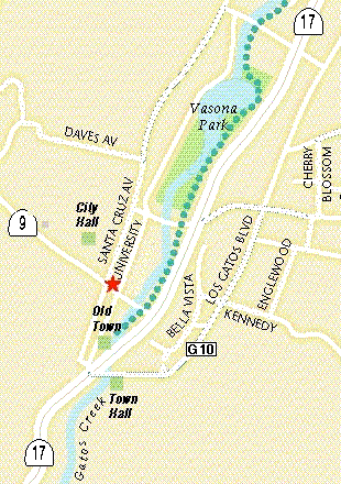 Los Gatos Park and Ride Lot