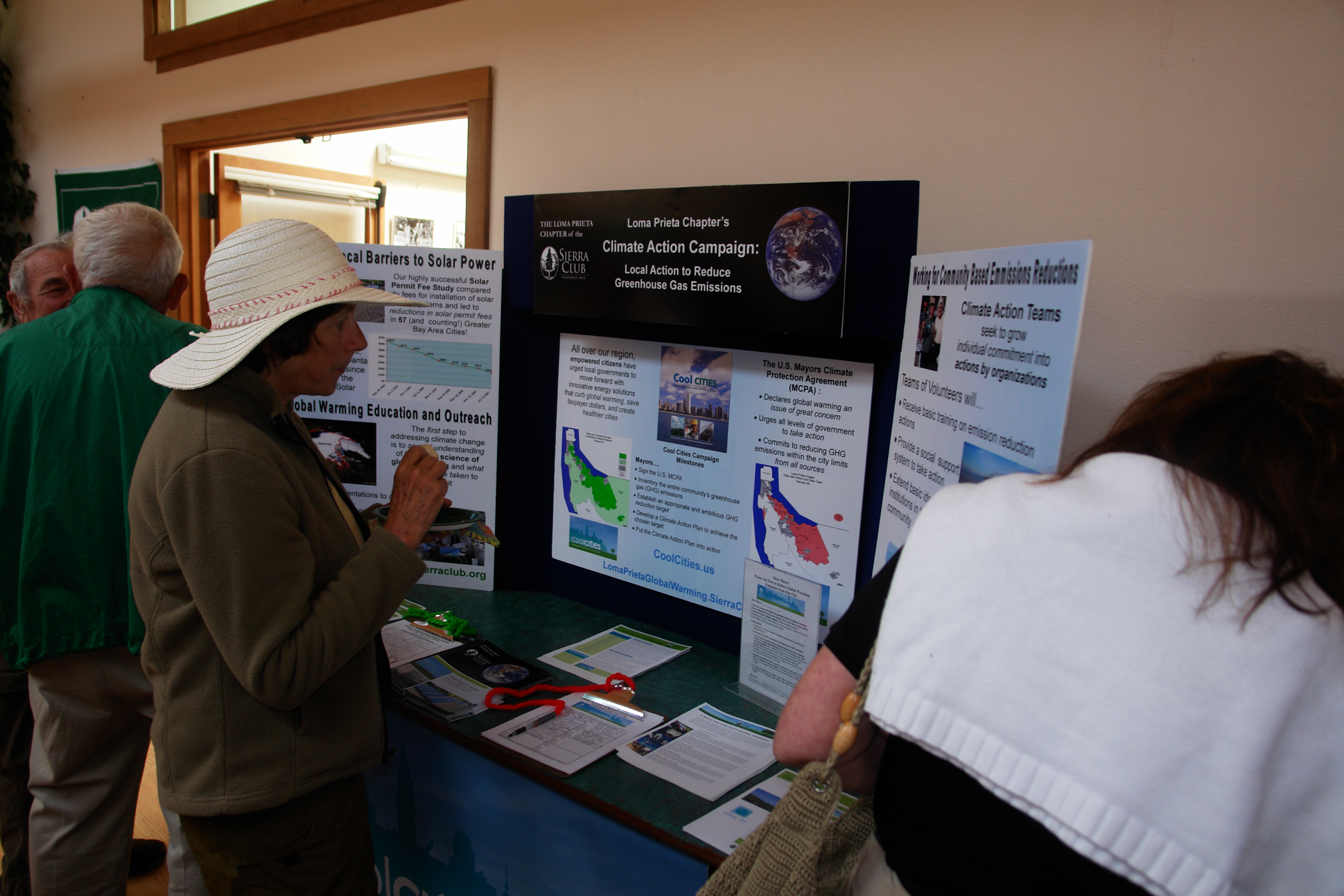 Climate Change Information Display