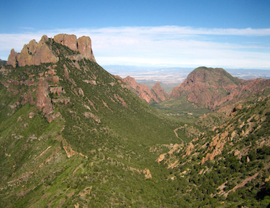 Beautiful View of Big Bend Range 