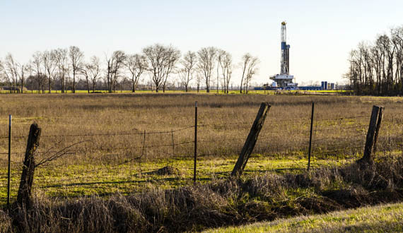 Fracking rig - Daniel Foster