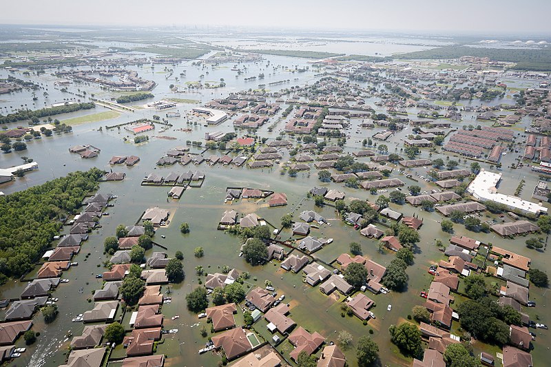 Flooding from Harvey
