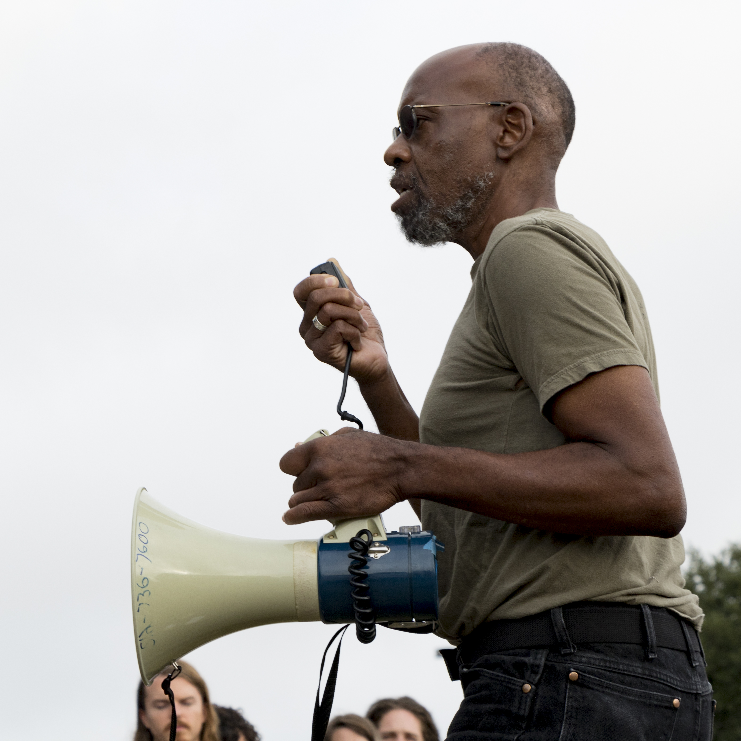 Reggie James at TPWD Rally