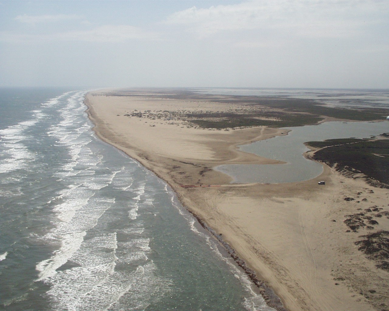 RioGrande not reaching bay