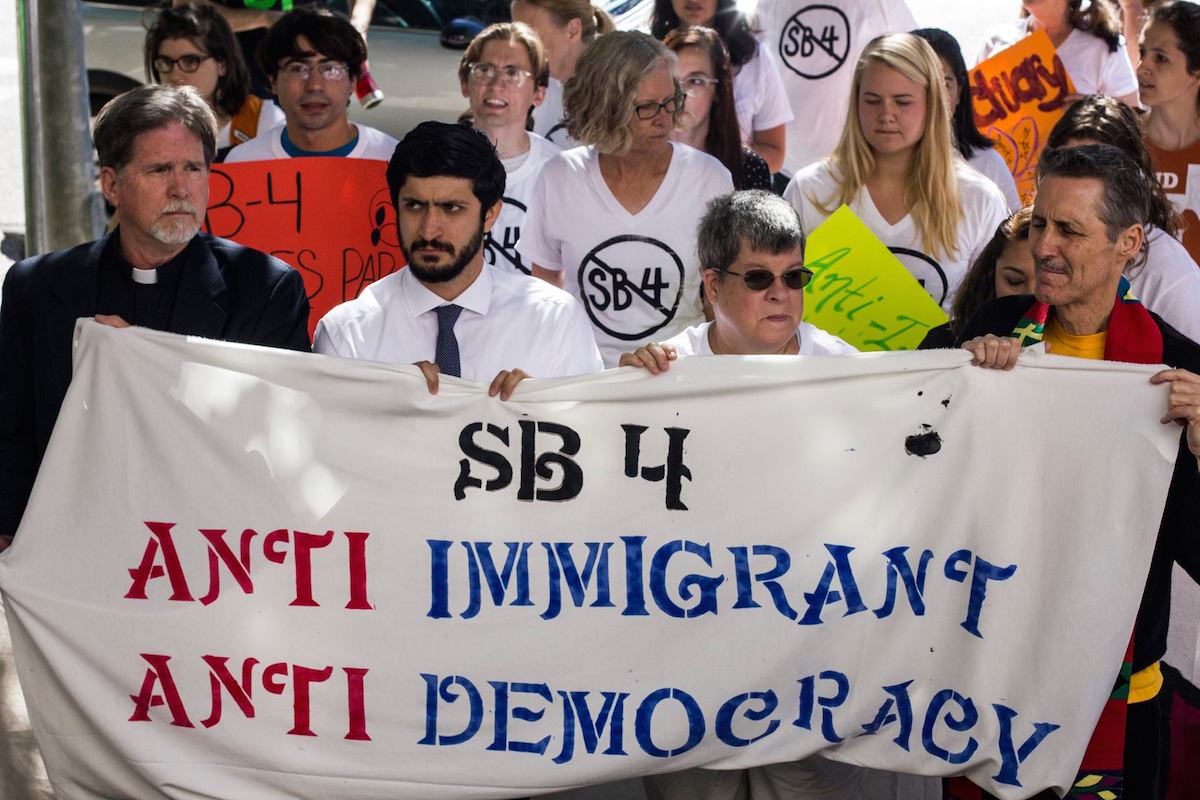 SB 4 Sit In Protest 2017 - Marco Galaviz Luna