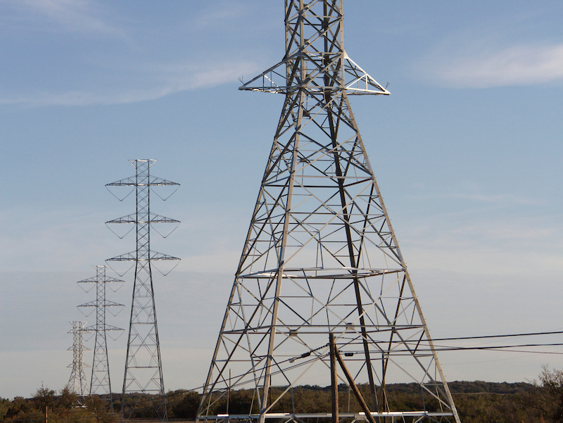 Texas transmission lines