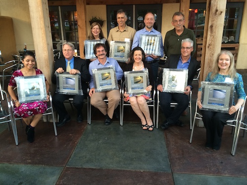 Environmental award winners at 2015 banquet