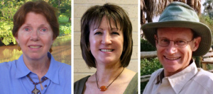  ExCom members, Evelyn Merz, Allison Sliva and Andy Balinsky.