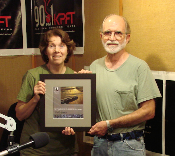 Wally James-Evelyn Merz at KPFT