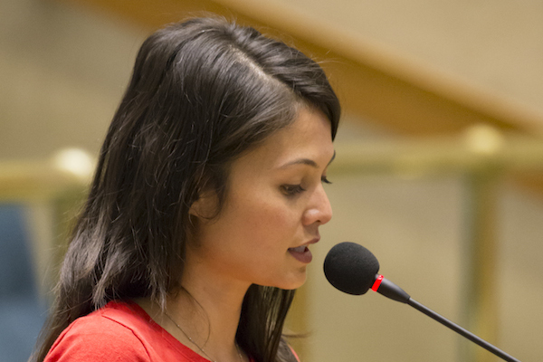 Speaker at EPA methane hearing
