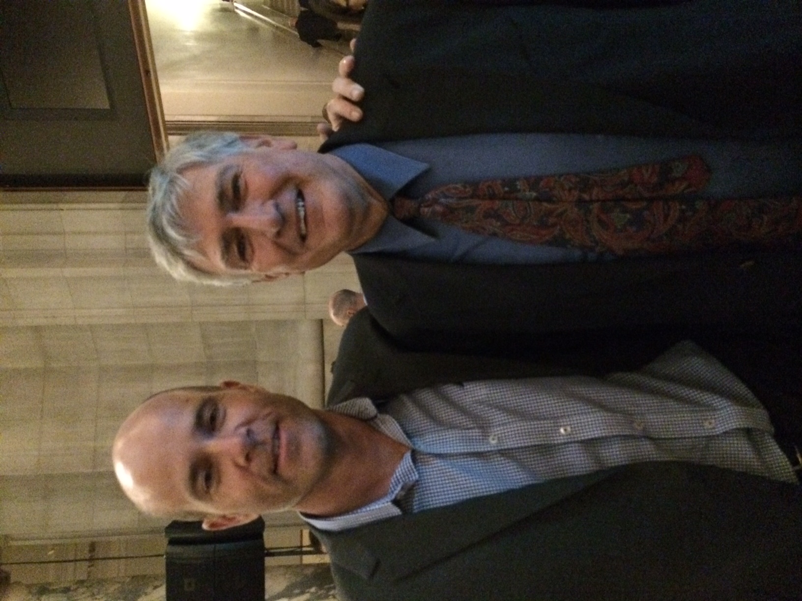 Sierra Club Executive Director Michael Brune and Jim Hines