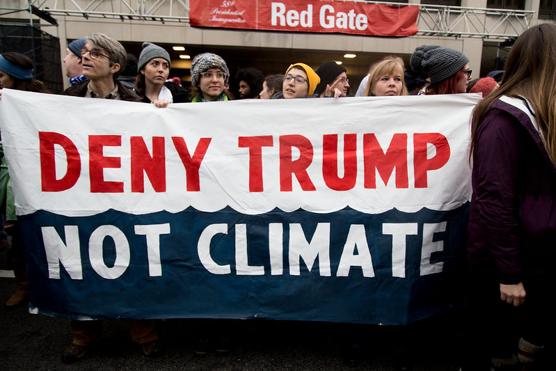 Deny Trump. Photo by Julia DeSantis https://www.flickr.com/photos/climatej20/31582885844/