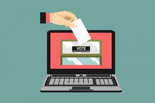 hand voting icon