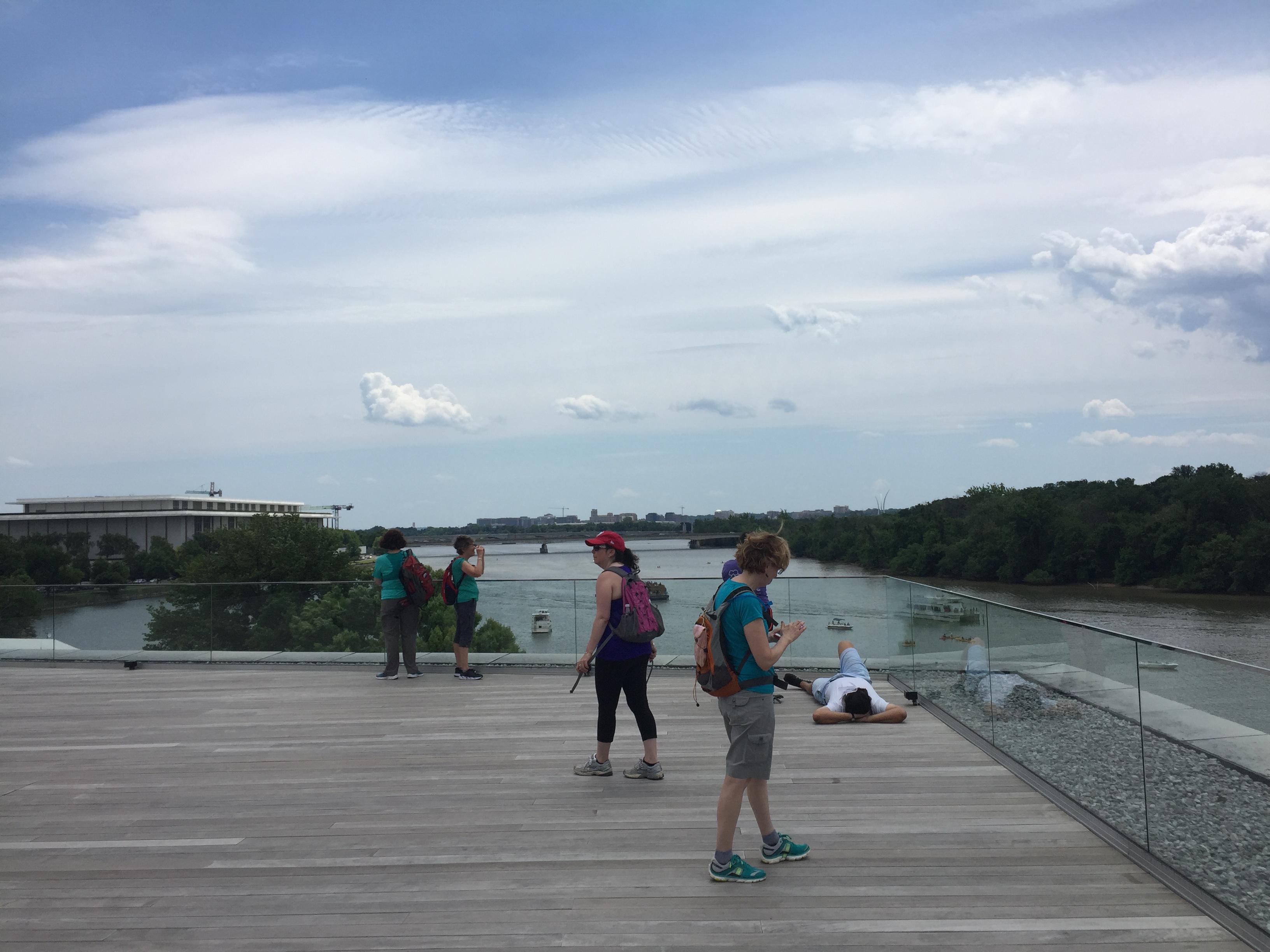 Views from the Swedish Embassy rooftop