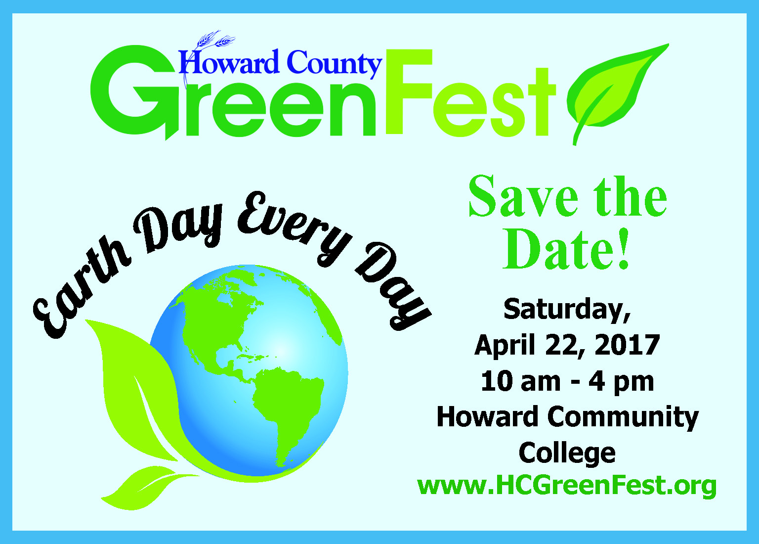 Greenfest HCC April 22 2017