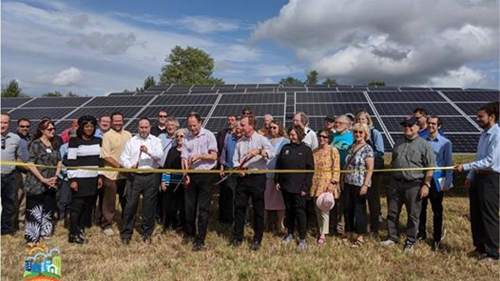 Community solar project by Neighborhood Sun