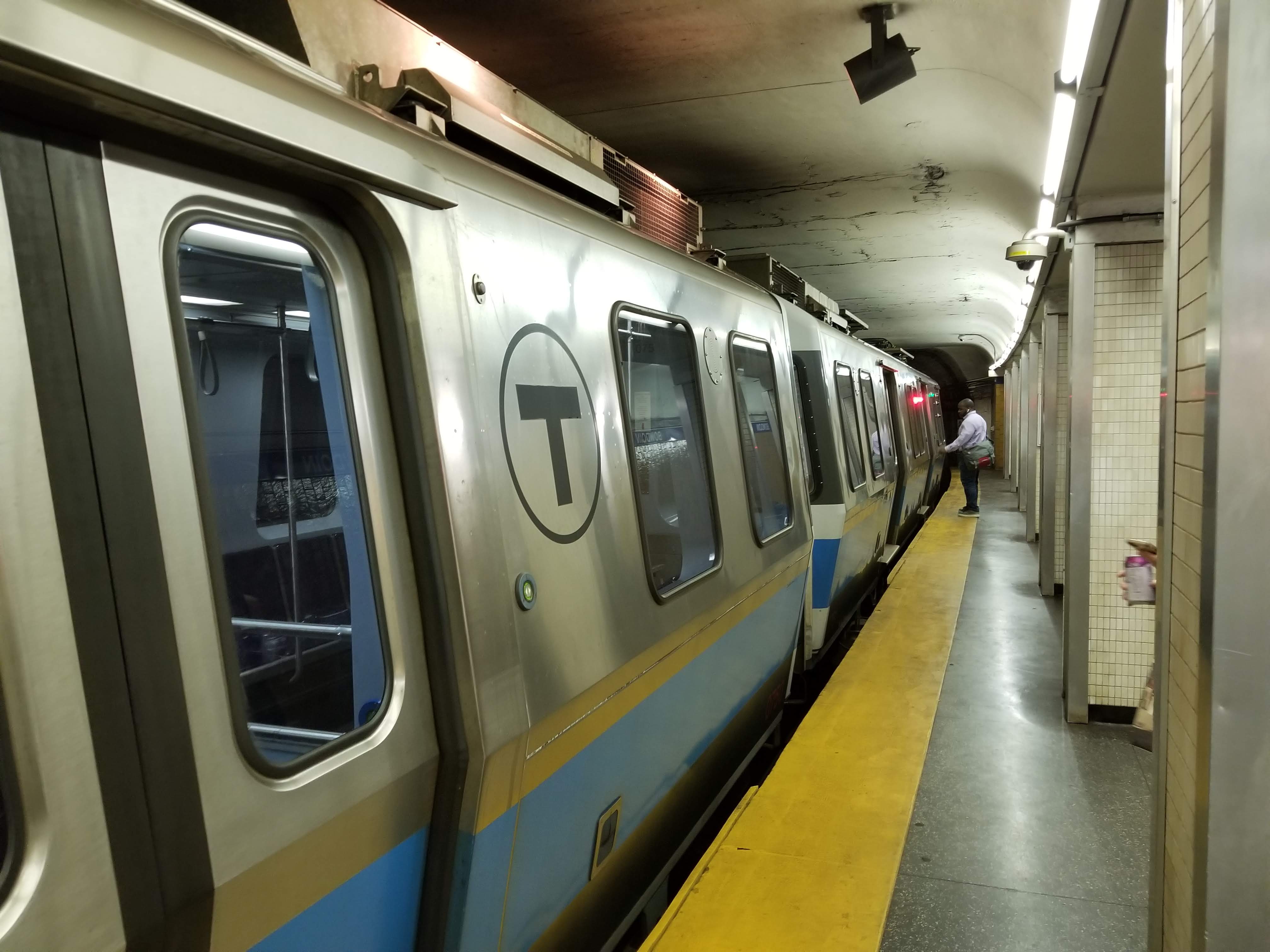 MBTA Blue Line Subway