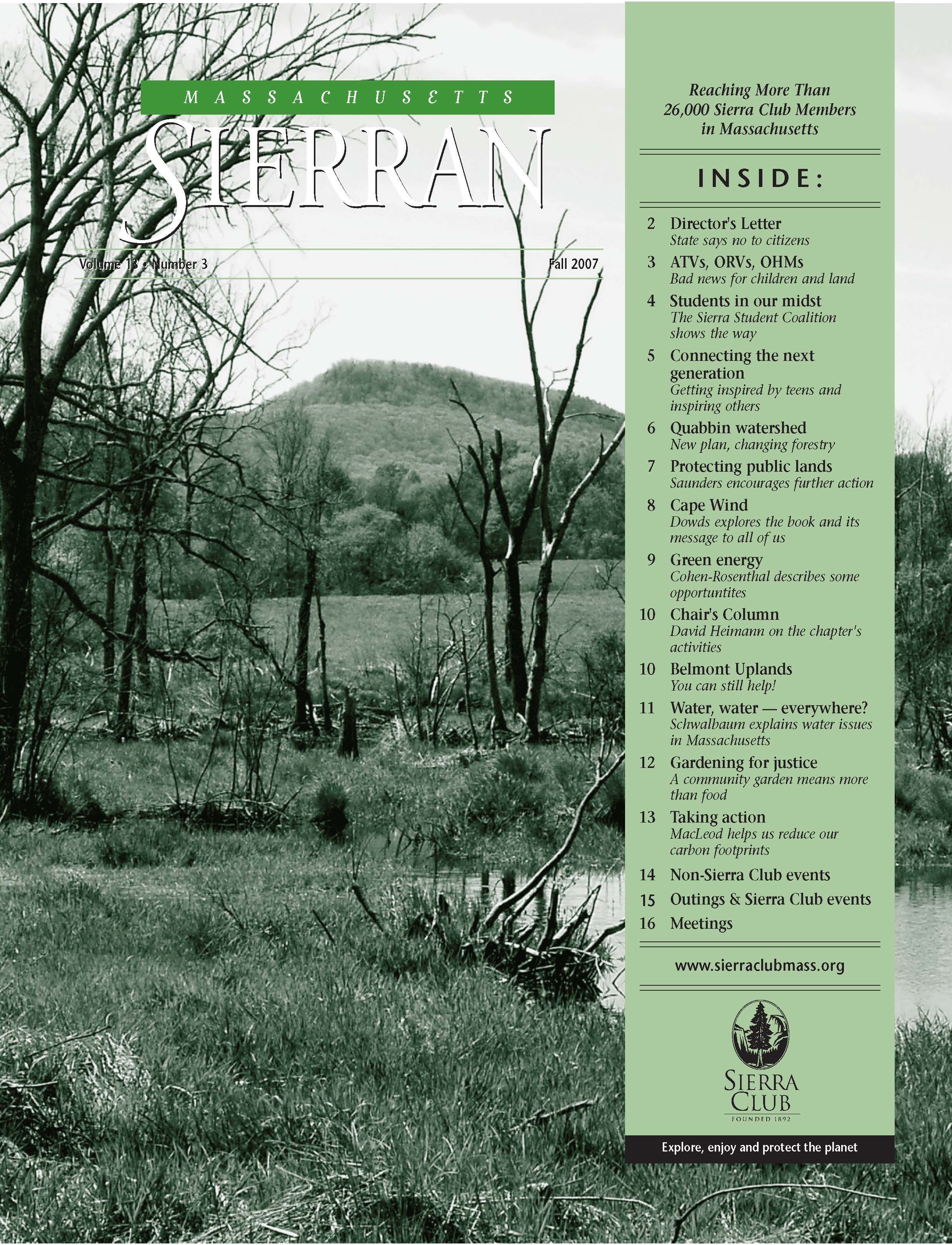 Fall 2007 Vol 13 No 3