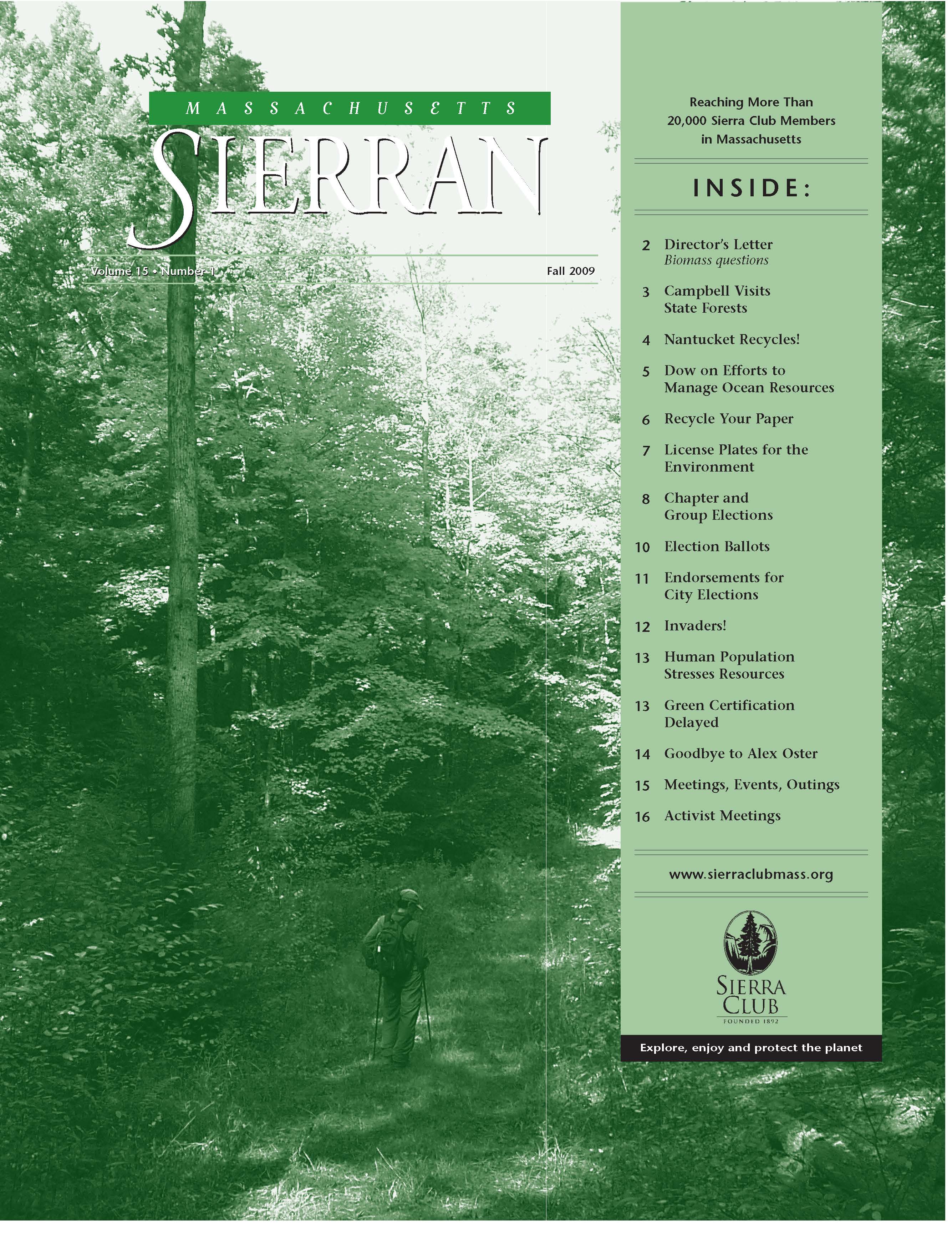 Fall 2009 Vol 15 No 1