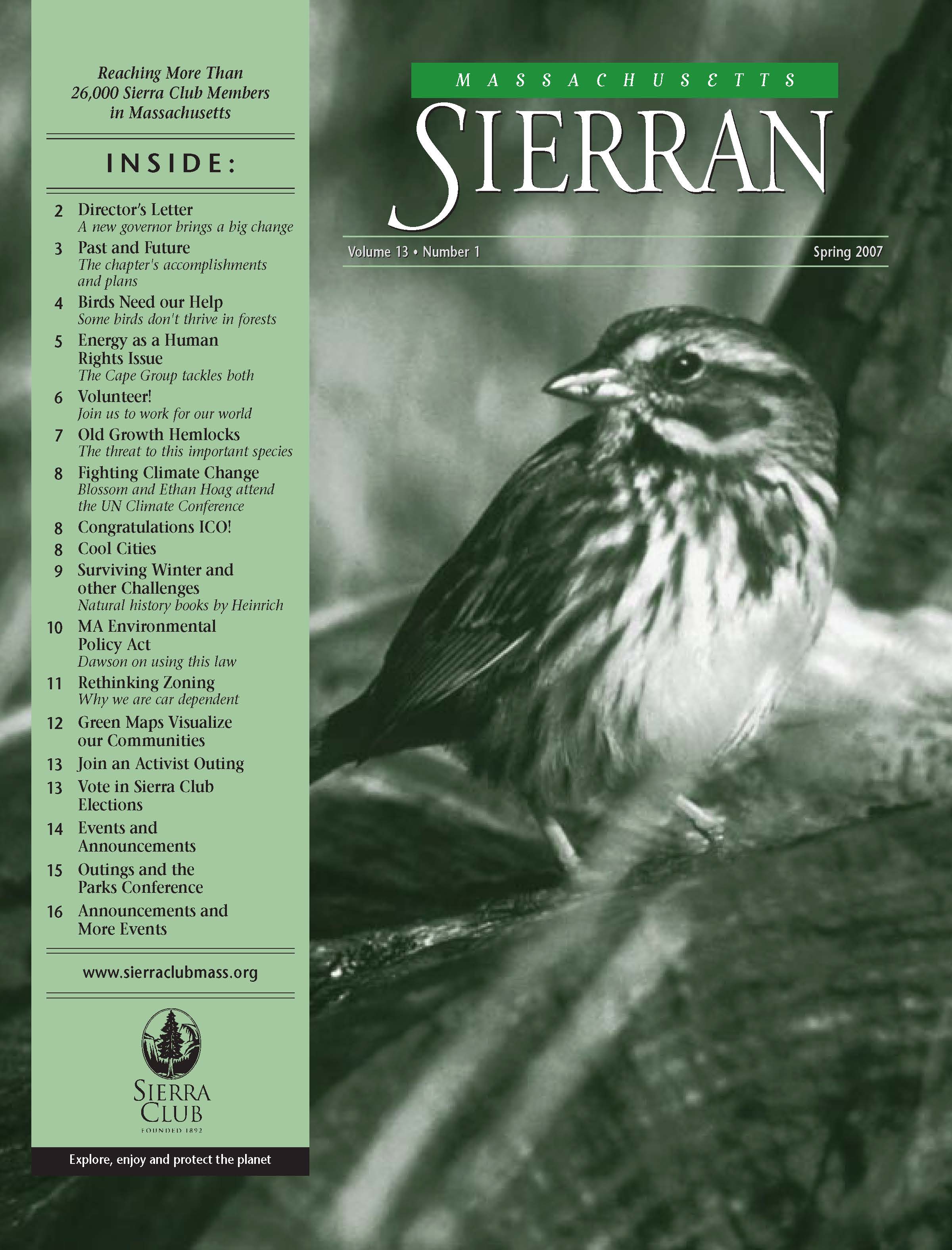 Spring 2007 Vol 13 No 1