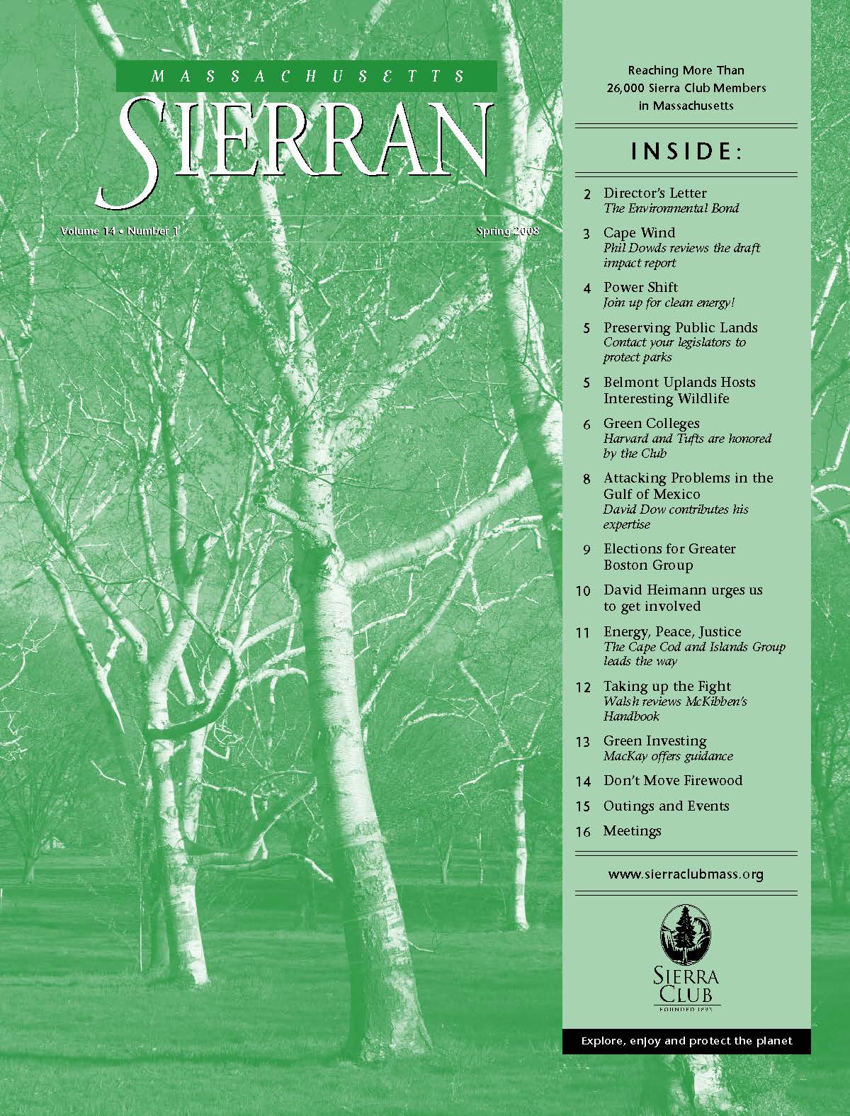 Spring 2008 Vol 14 No 1