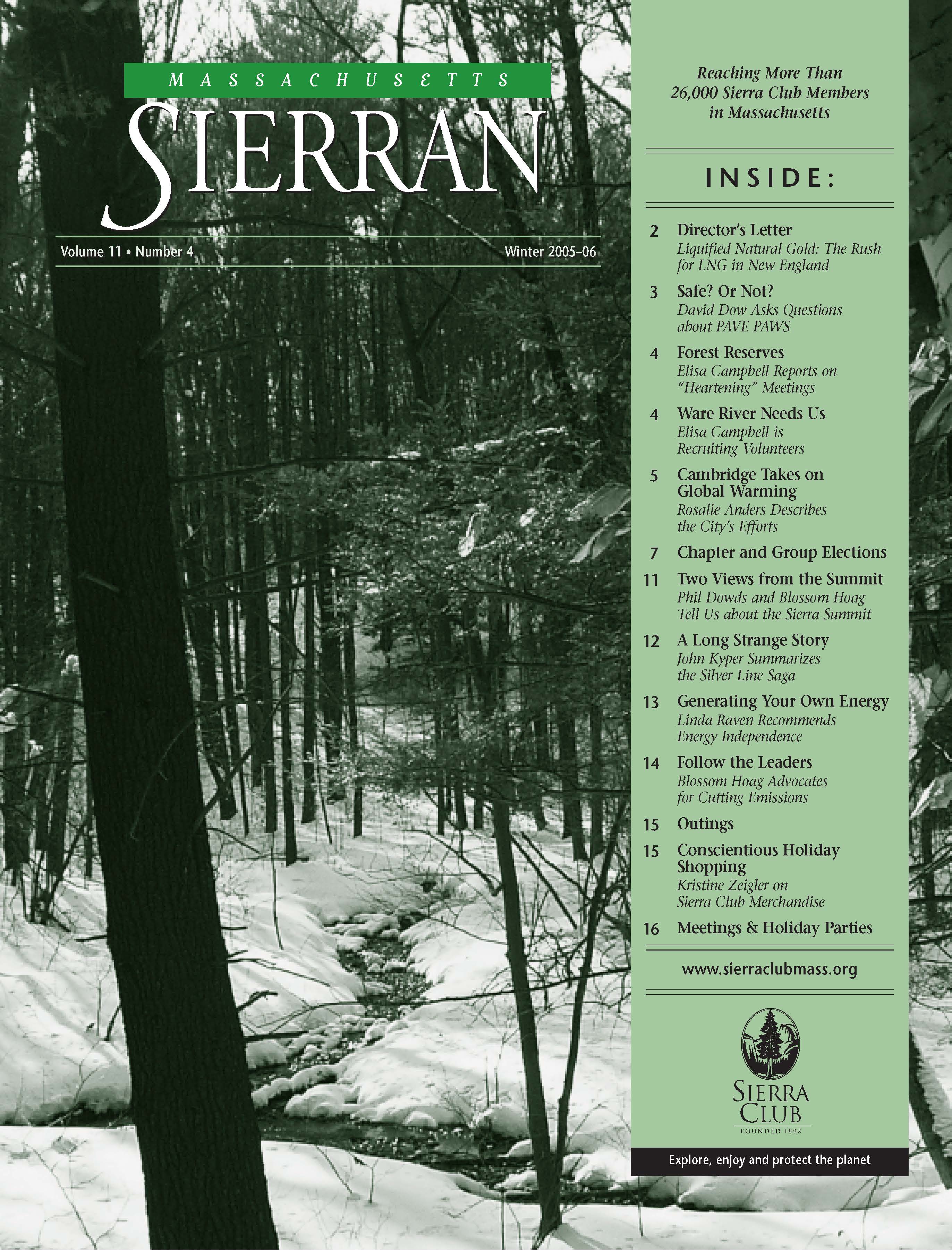 Winter 2005-06 Vol 11 No 4