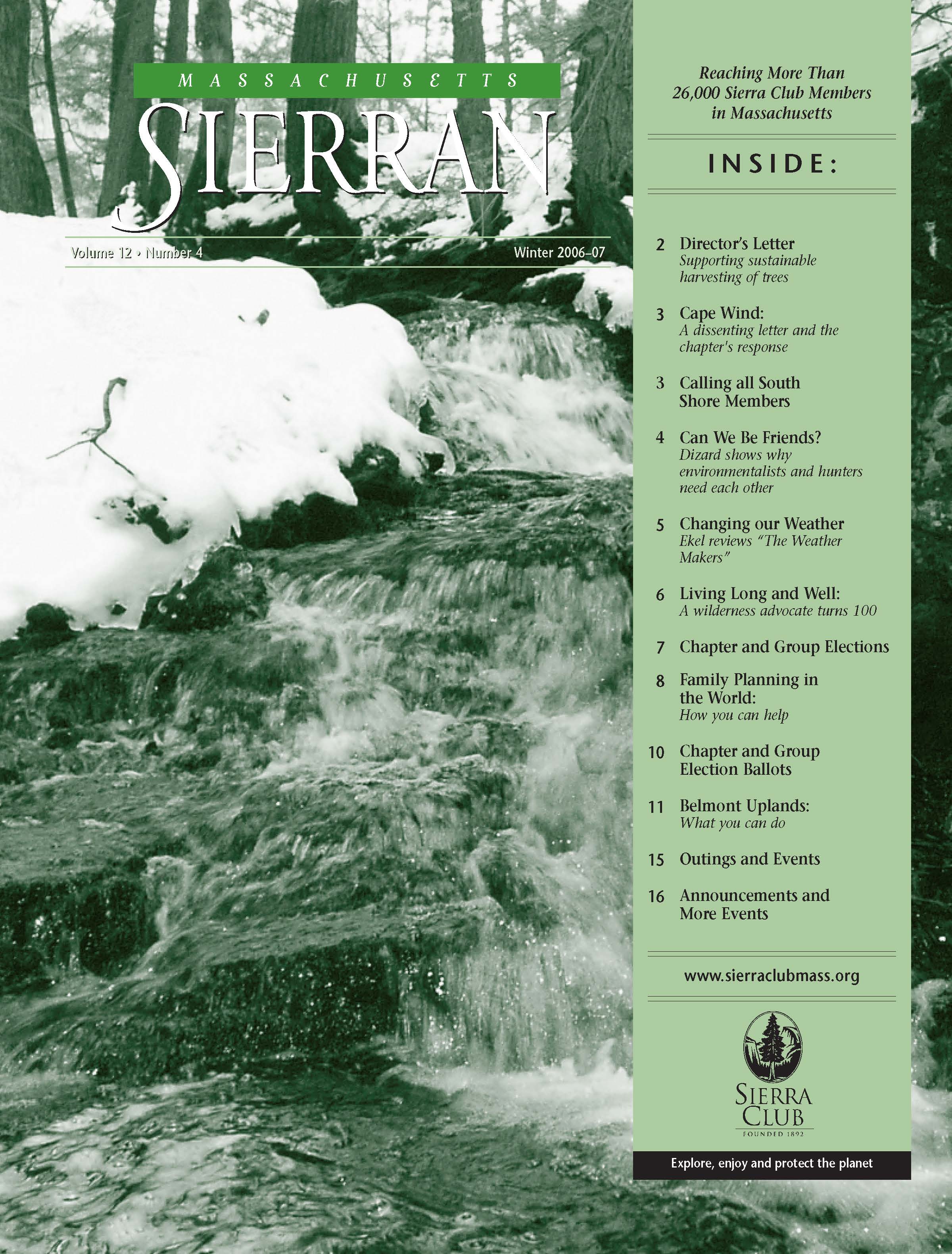 Winter 2006-07 Vol 12 No 4