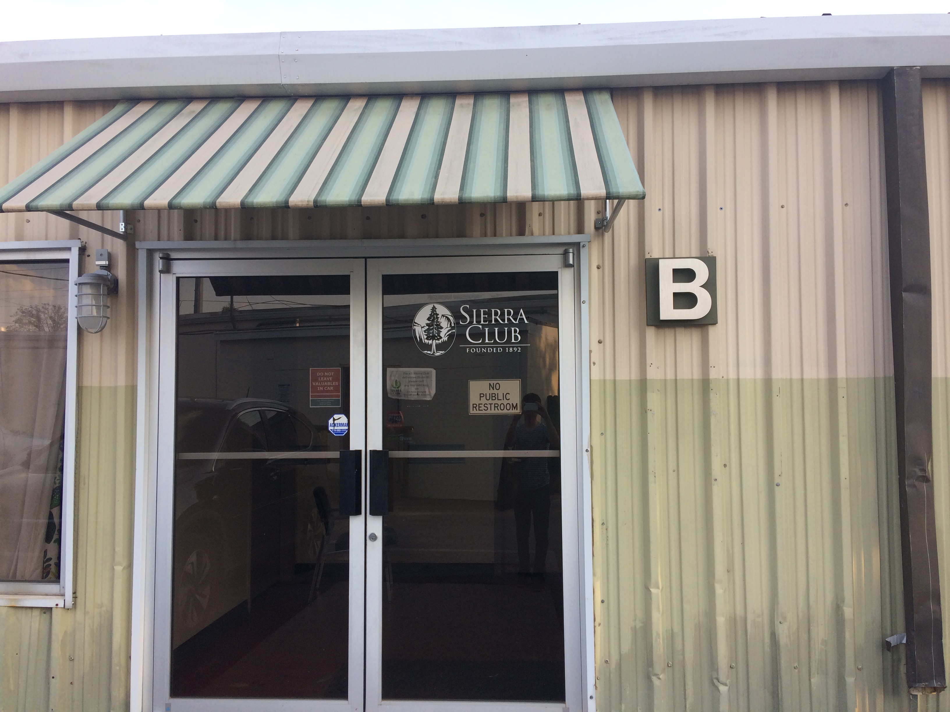 Front door of Georgia Sierra Club
