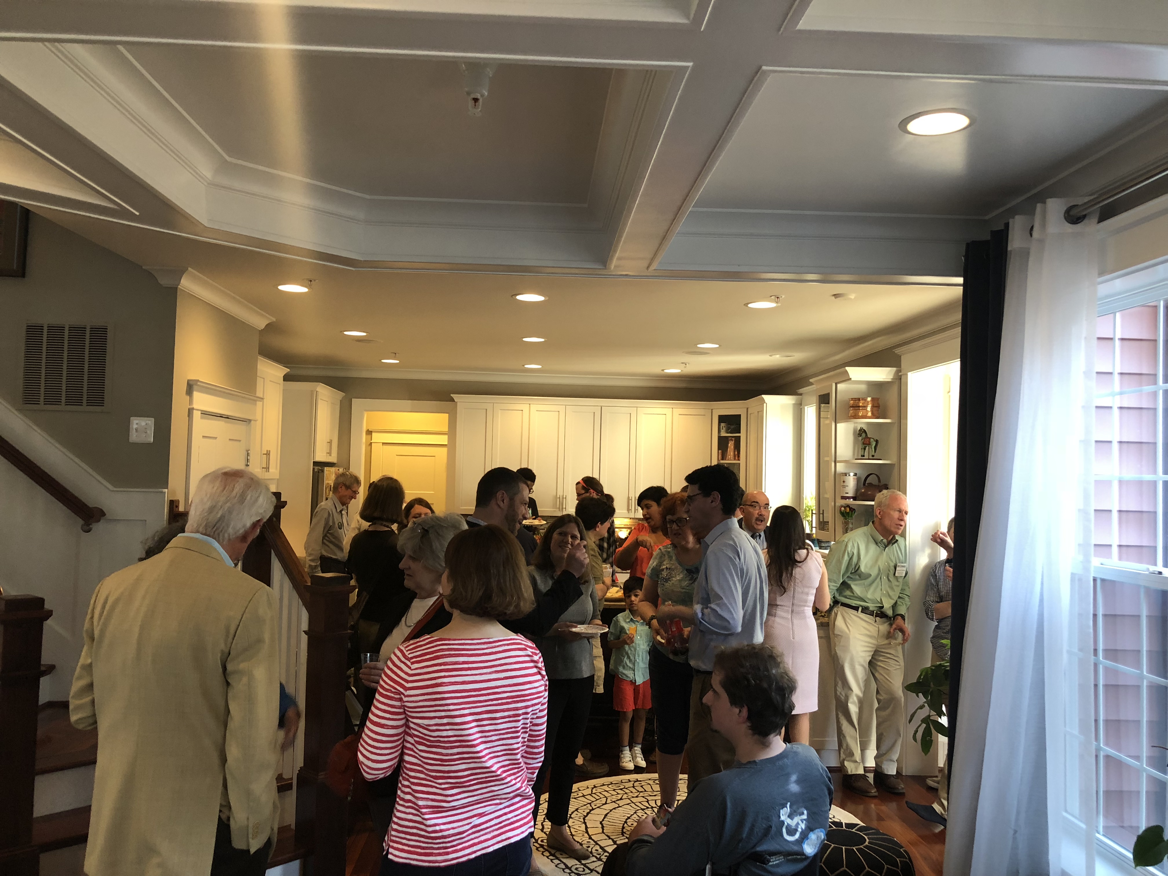 Group attending Transit Social on 4/14/2018 (photo 1 of 4)